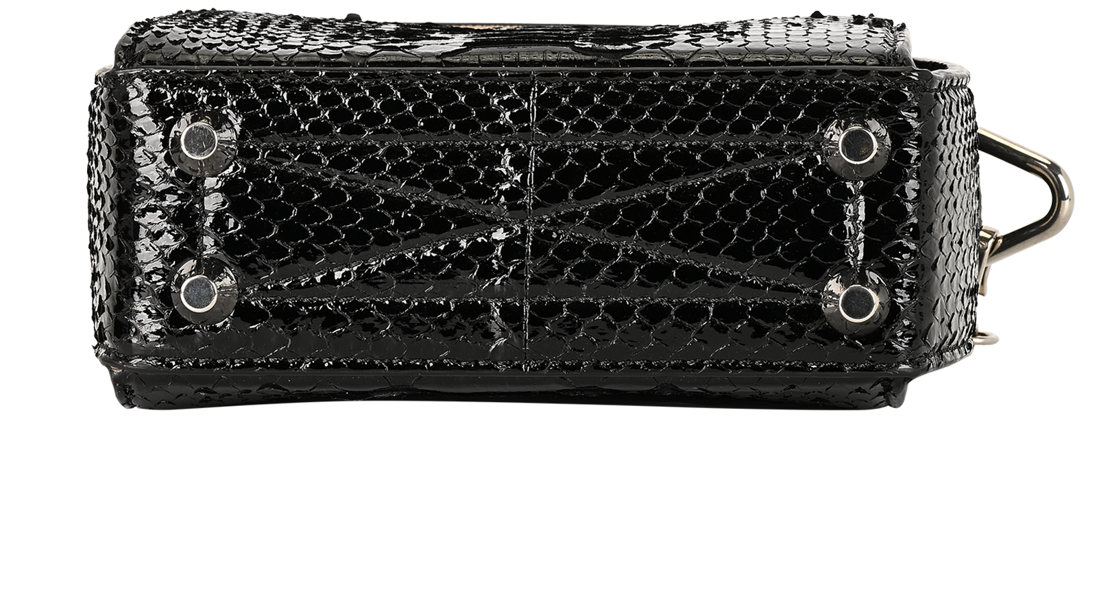 Box Bag 16, &pound;350, Handbags, Black, Leather, Top view